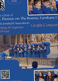 Concert door het koor van St. Thomas-on-the-Bourne