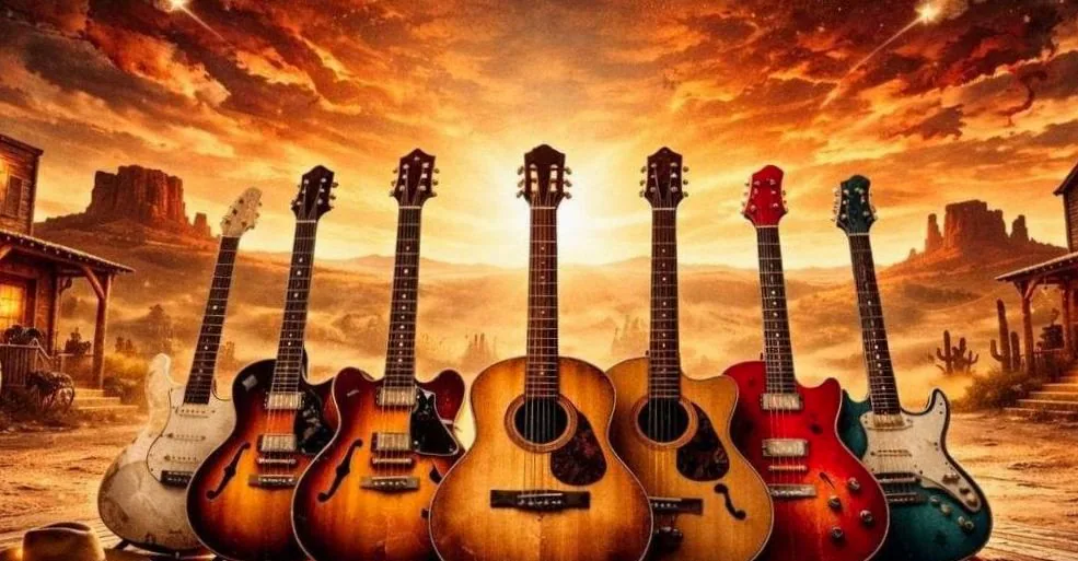 FIVE GREAT GUITARS