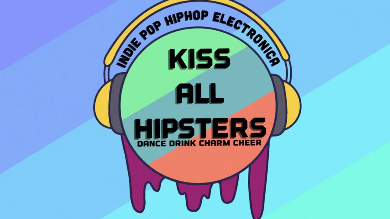 Kiss All Hipsters — achtergrondafbeelding