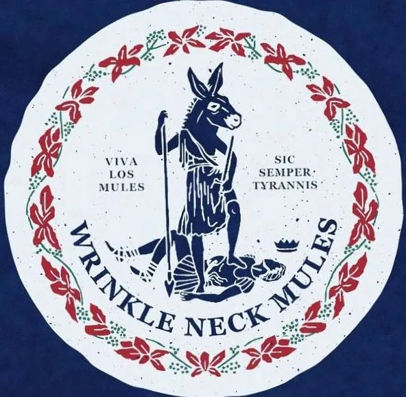 Wrinkle Neck Mules