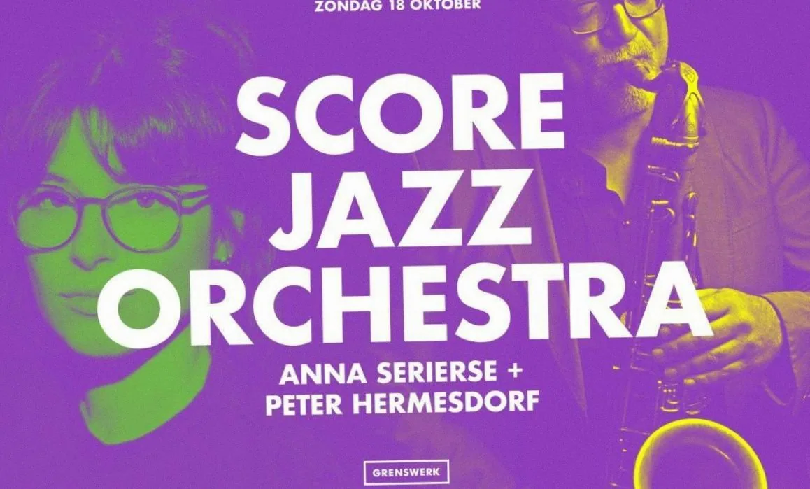 Score Jazz Orchestra — achtergrondafbeelding