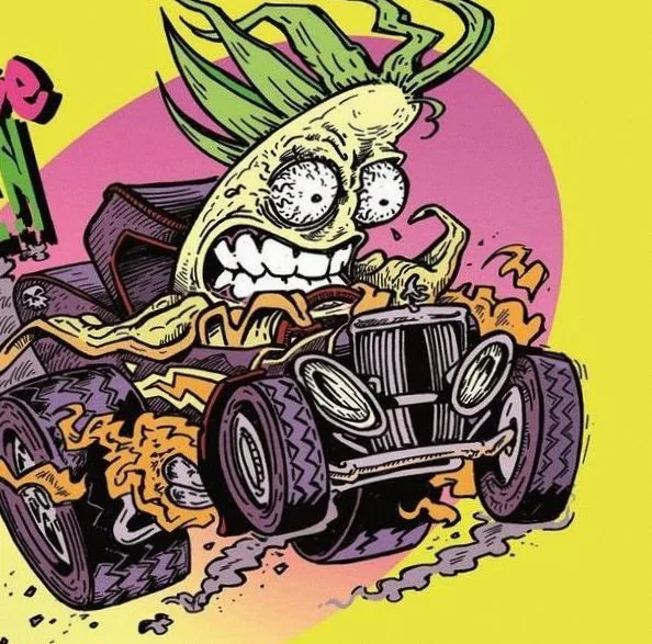 Die Nakse Bananen + Midnight Tattoo (B) + Alpha Rats — achtergrondafbeelding