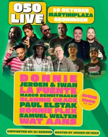 050 LIVE · Martiniplaza, Groningen · za 10 okt 2026