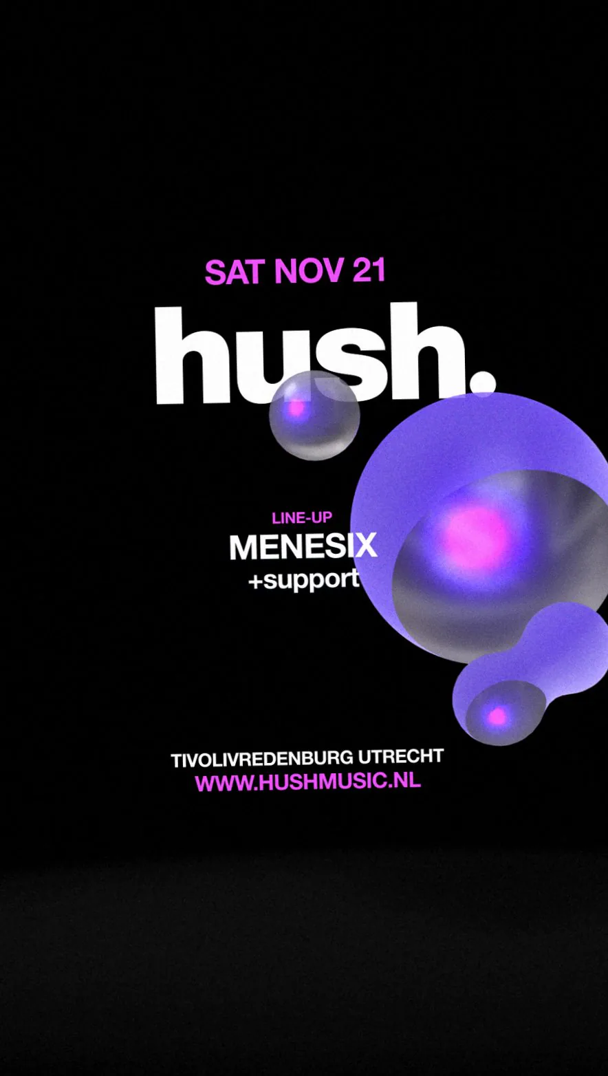 Hush: Menesix — achtergrondafbeelding