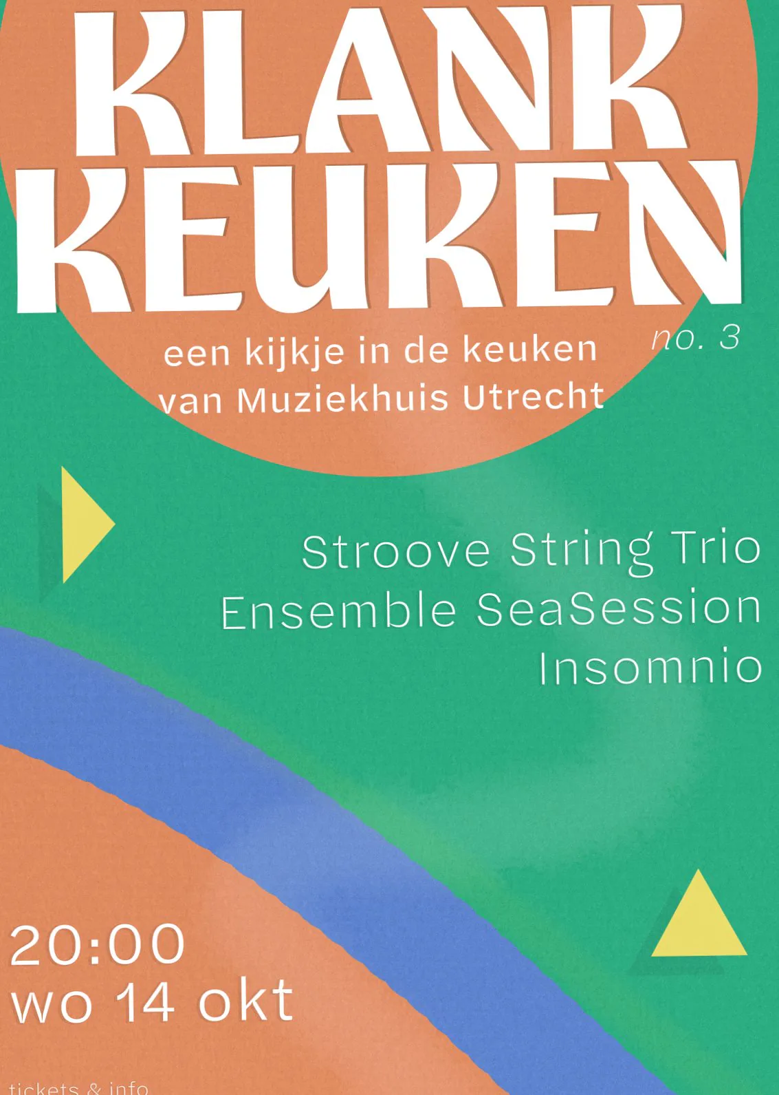 KLANKKEUKEN · Muziekhuis, Utrecht · Wed, 14 Oct 2026