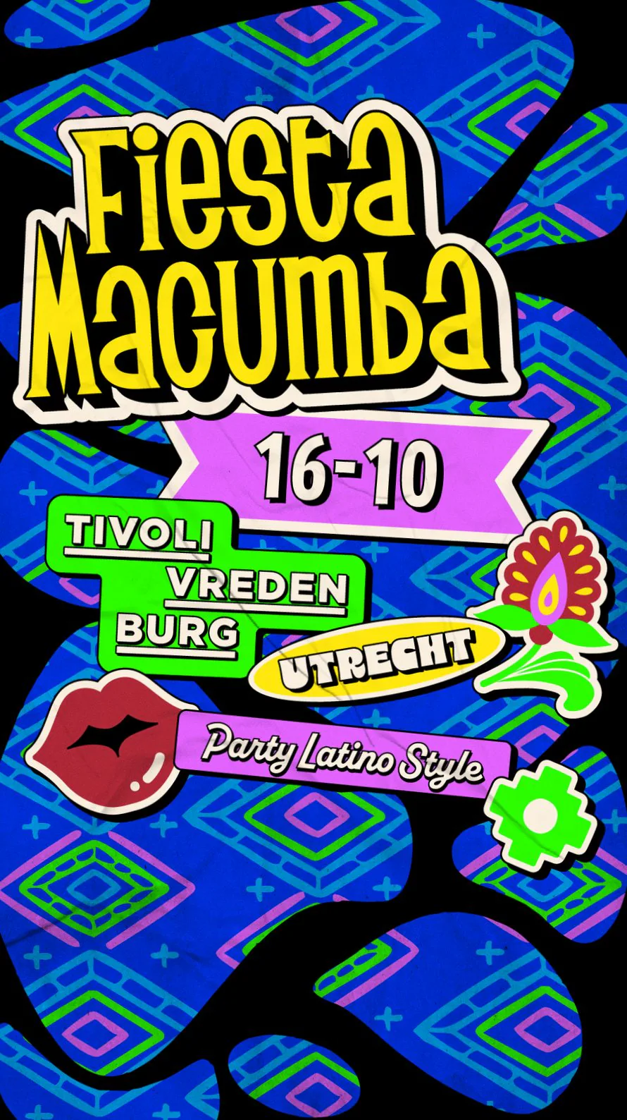 Fiesta Macumba · TivoliVredenburg, Utrecht · vr 16 okt 2026