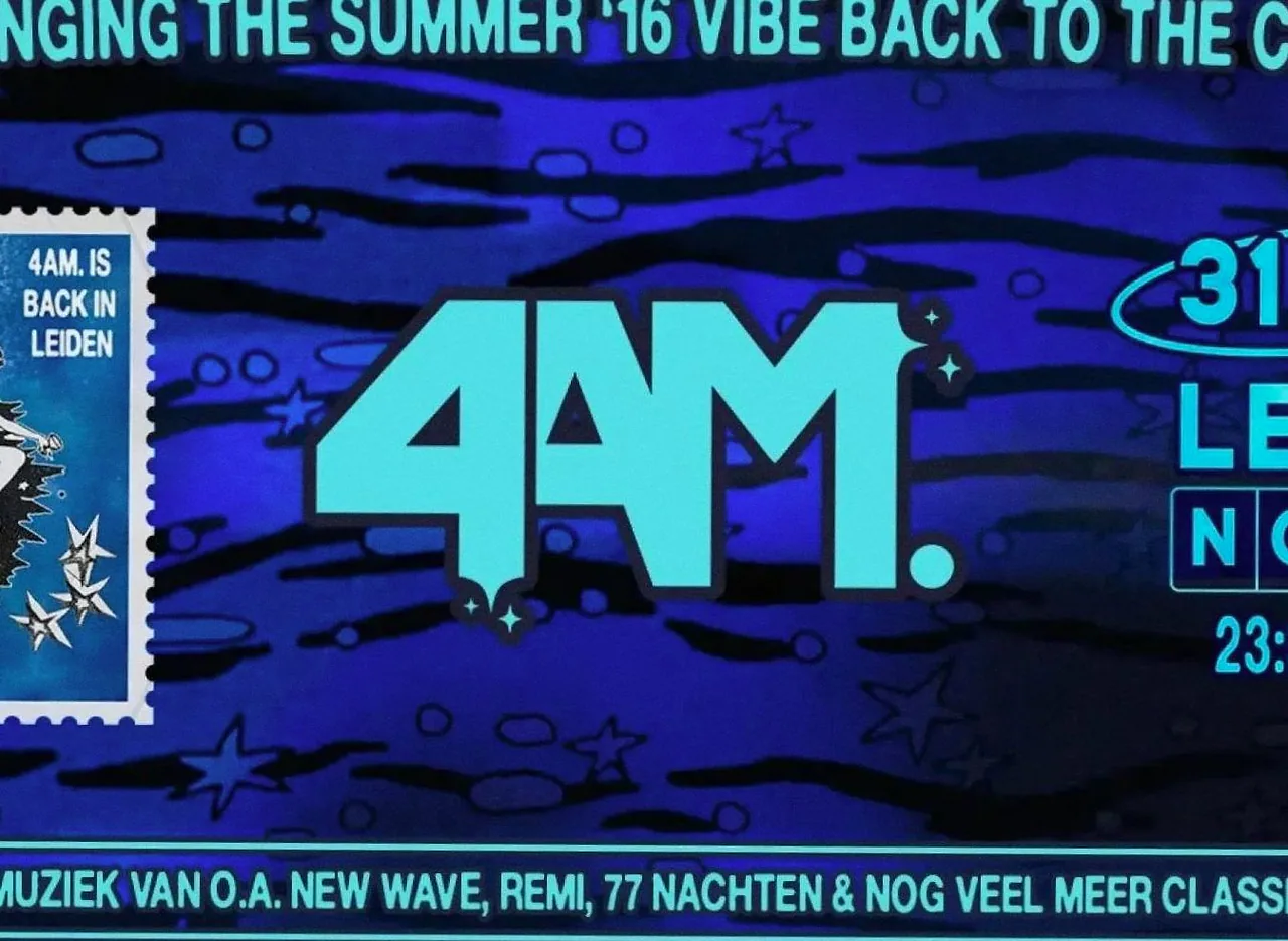 4AM · Nobel, Leiden · za 31 okt 2026