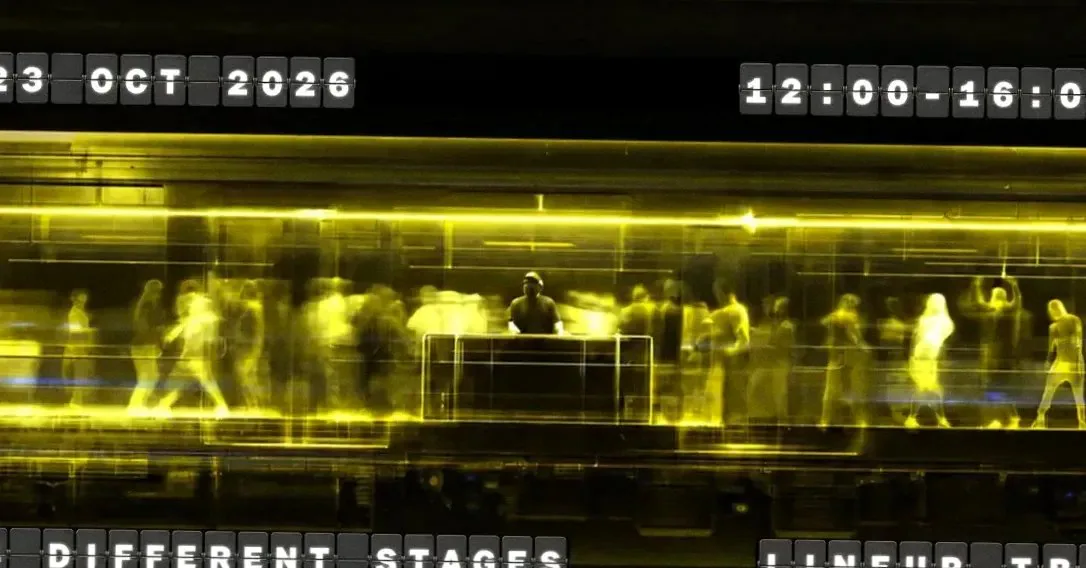 50:HERTZ CLUB TRAIN ft. MUSIC KEY RECORDS, HRZN, THE DUEL, WE ARE FAMILY, FRUITFUL, SUENOS DE ESPERANZA, SOLARSYSTEM RECORDS, T MOTION · 50:HERTZ Club Train, Amsterdam · vr 23 okt 2026