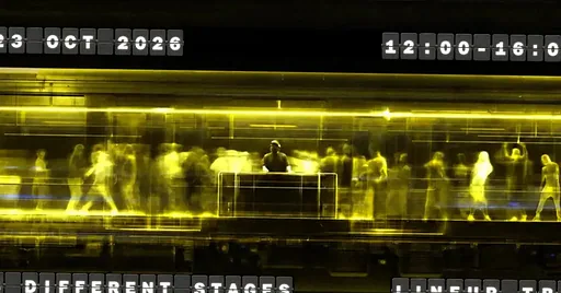 50:HERTZ CLUB TRAIN ft. MUSIC KEY RECORDS, HRZN, THE DUEL, WE ARE FAMILY, FRUITFUL, SUENOS DE ESPERANZA, SOLARSYSTEM RECORDS, T MOTION · 50:HERTZ Club Train, Amsterdam · vr 23 okt 2026
