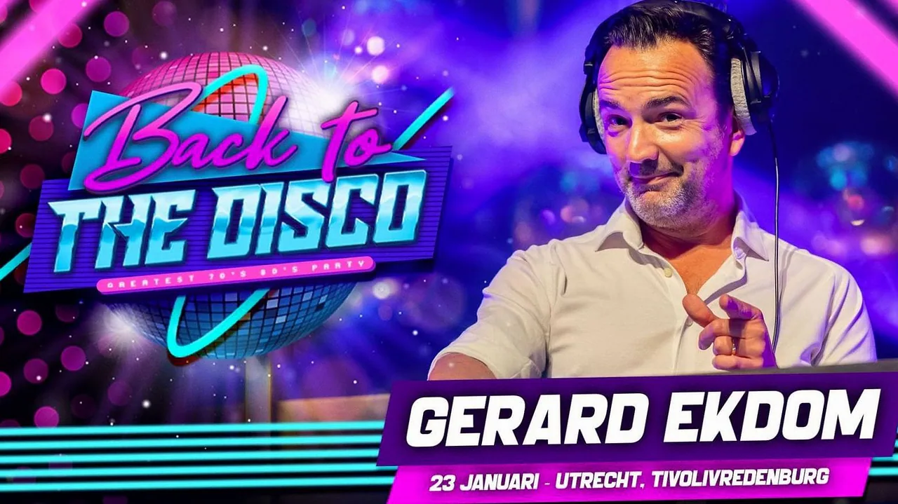 Back To The Disco met Gerard Ekdom — background image