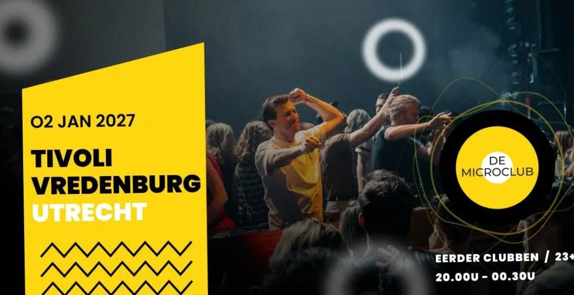 De Microclub · TivoliVredenburg, Utrecht · za 2 jan 2027