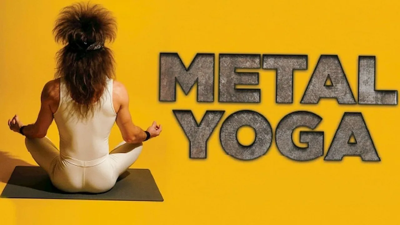 Metal Yoga — achtergrondafbeelding