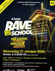 A'DAM Rave School | ADE edition · Shelter, Amsterdam · Wed, 21 Oct 2026