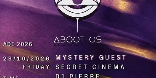 About US ADE Showcase · The Bulldog Palace, Amsterdam · vr 23 okt 2026