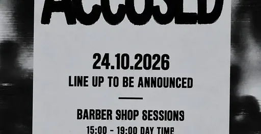 ACCUSED by ACA · Amsterdam Barber Company, Amsterdam · za 24 okt 2026