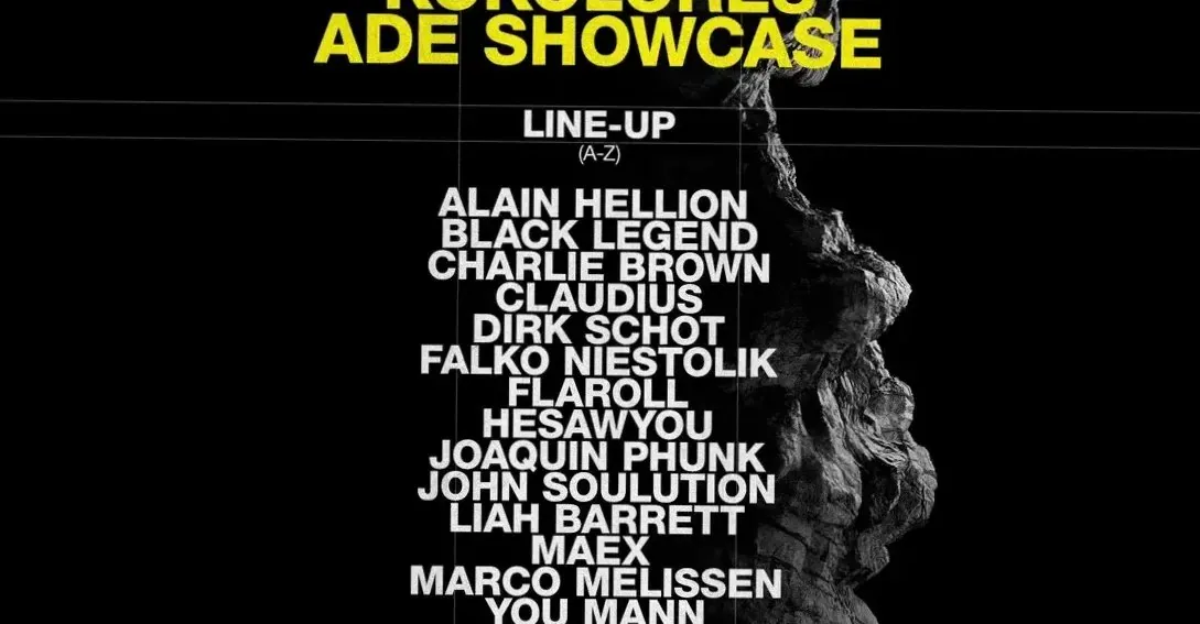 ADE Kokolores & Jackin Events Showcase · Heineken Hoek, Amsterdam · Wed, 21 Oct 2026