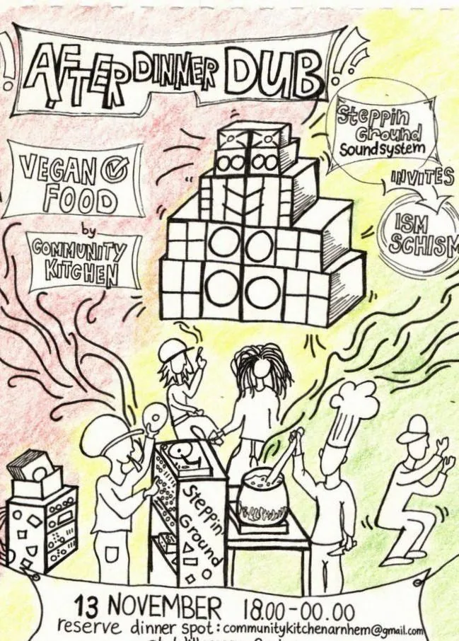 After Dinner Dub: Steppin Ground Soundsystem invites Ism Schism · Willemeen, Arnhem · Fri, 13 Nov 2026