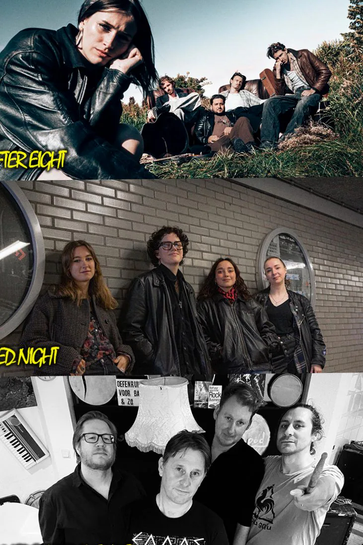 After Eight + Red Night + Where Siberia Ended · Cultuurlab, Delft · Sat, 31 Oct 2026