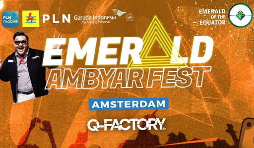 Ambyar Fest Amsterdam · Poppodium Q-Factory, Amsterdam · vr 9 okt 2026
