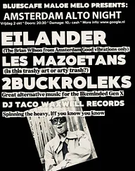 Amsterdam alto night featuring: · Maloe Melo, Amsterdam · vr 2 okt 2026