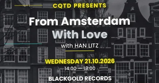 Amsterdam With Love Amsterdam ADE30 · Black Gold Amsterdam Coffee & Vinyl, Amsterdam · wo 21 okt 2026