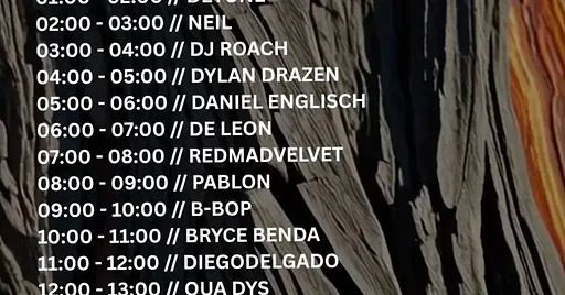 AMW ADE 24/5 DJ Marathon 2026 · Amsterdams Most Wanted Radio, Amsterdam · Thu, 22 Oct 2026