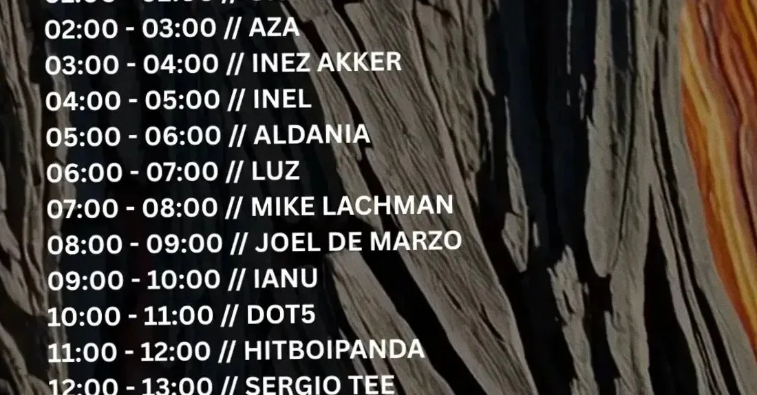 AMW ADE 24/5 DJ Marathon 2026 · Amsterdams Most Wanted Radio, Amsterdam · Sat, 24 Oct 2026