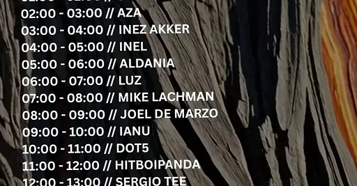 AMW ADE 24/5 DJ Marathon 2026 · Amsterdams Most Wanted Radio, Amsterdam · Sat, 24 Oct 2026