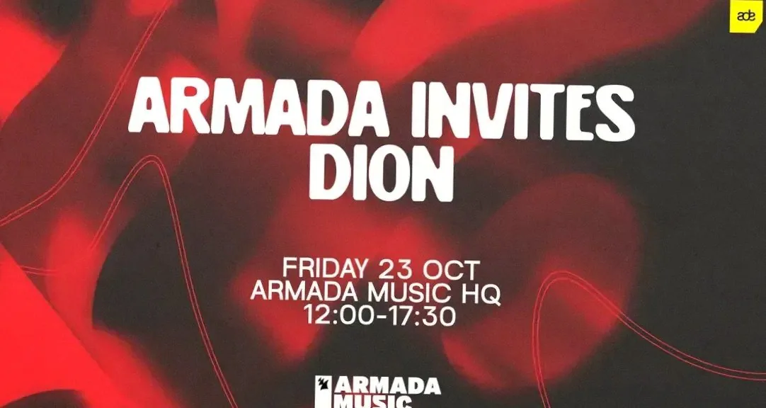 Armada Invites Dion · Armada Music Headquarters, Amsterdam · vr 23 okt 2026