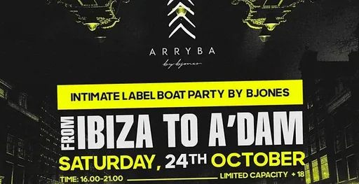 B JONES — STRONGER THAN EVER · SUPPER Cruise, Amsterdam · za 24 okt 2026