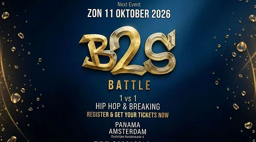 B2S – Dance Battles · Panama, Amsterdam · zo 11 okt 2026
