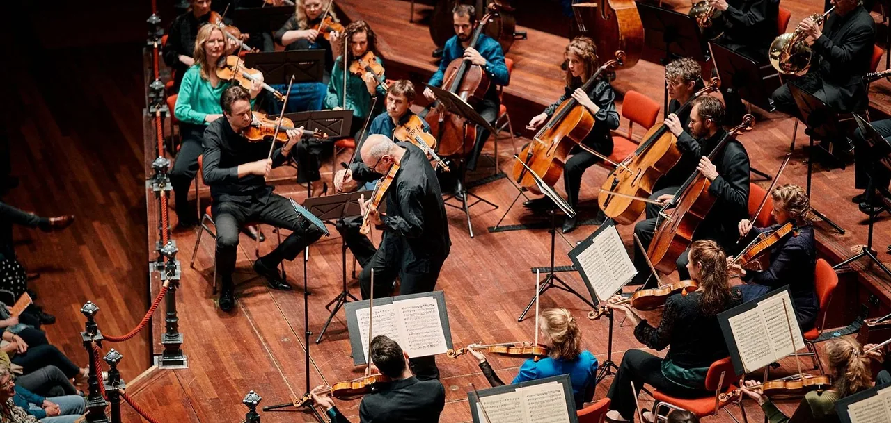 Bachs Matthäus-Passion met Nederlands Kamerorkest — achtergrondafbeelding