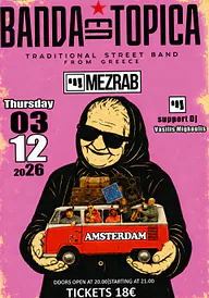 Banda Entopica · Mezrab Wilhelmina Pakhuis, Amsterdam · do 3 dec 2026