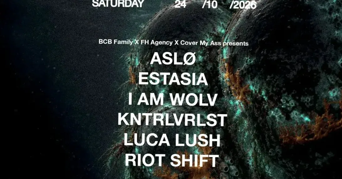 BCB Family x FH Agency x Cover My Ass presents — background image