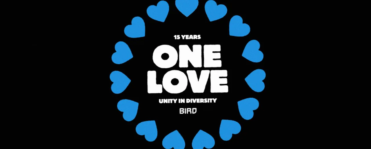BIRD NYE : ONE Love  — background image