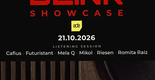 Blink Showcase · Hearth, Amsterdam · wo 21 okt 2026