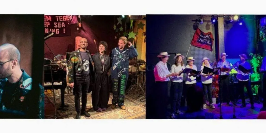 Blue Dog & Friends, met klimaatkoor ReBelcanto · Theater De Roode bioscoop, Amsterdam · za 15 aug 2026