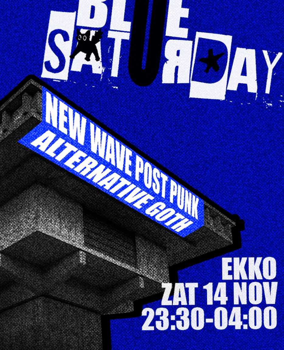 Blue Saturday · EKKO, Utrecht · za 14 nov 2026