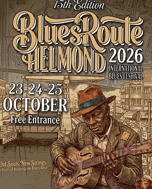 Bluesroute · Lokaal42, Helmond · vr 23 okt 2026
