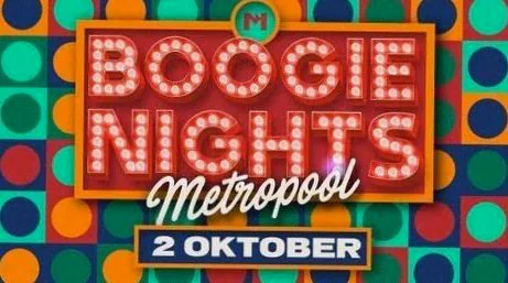 Boogie Nights · Metropool Almelo, Almelo · vr 2 okt 2026