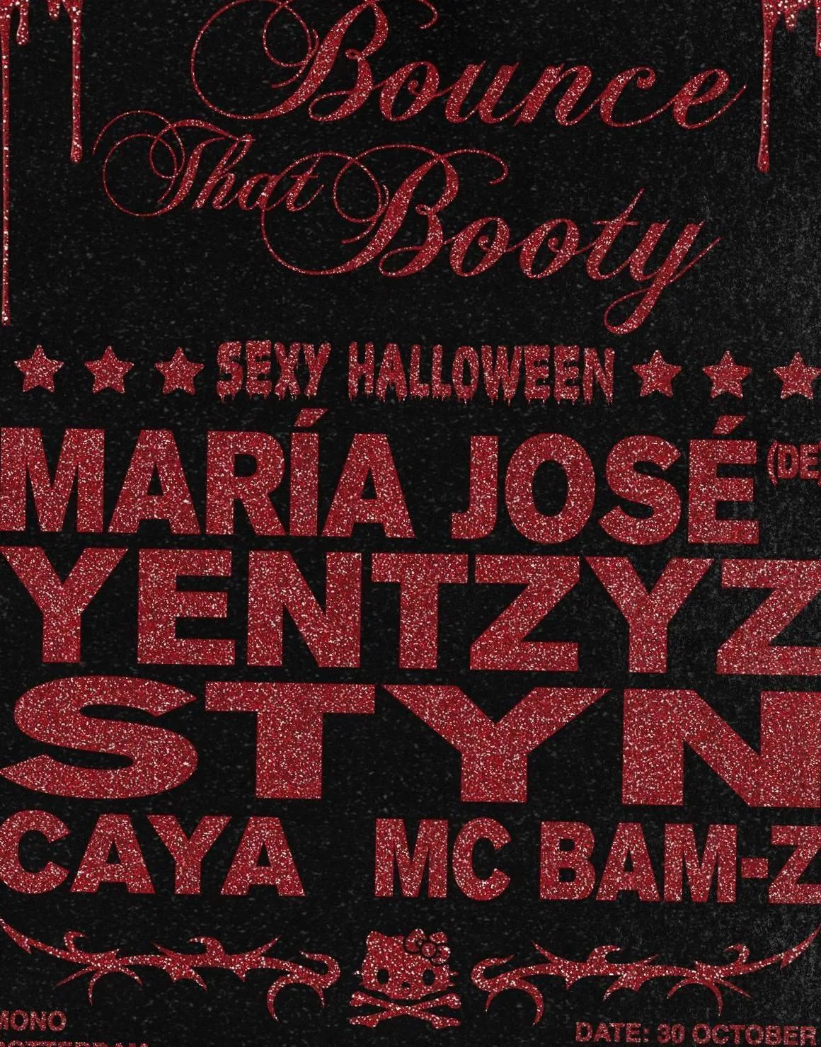 Bounce That Booty - Spooky Halloween · MONO, Rotterdam · vr 30 okt 2026