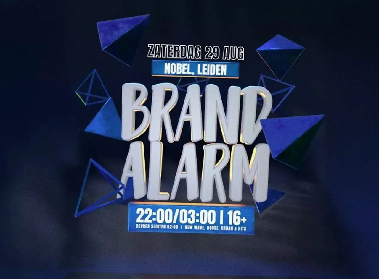 Brandalarm 16+ · Nobel, Leiden · za 29 aug 2026