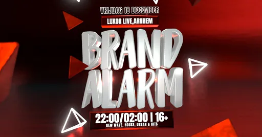 Brandalarm · Luxor Live, Arnhem · Fri, 18 Dec 2026