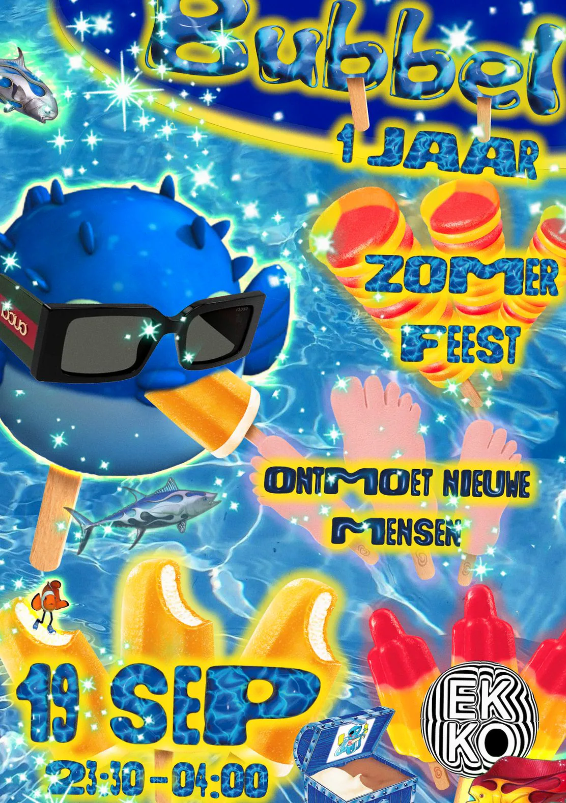 Bubbel — achtergrondafbeelding