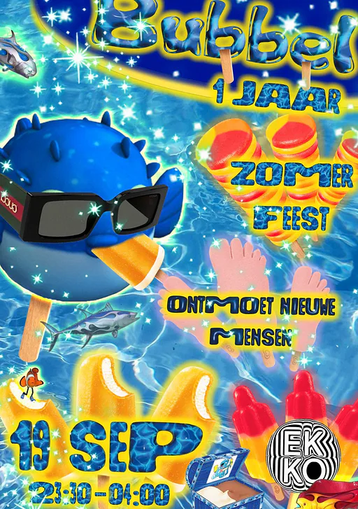 Bubbel · EKKO, Utrecht · za 19 sep 2026