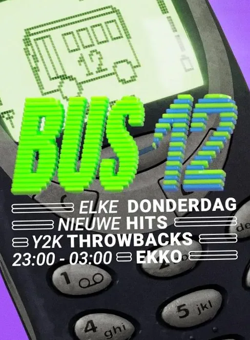Bus 12 · EKKO, Utrecht · do 1 okt 2026