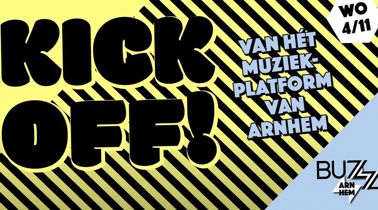 BUZZ Kickoff · Luxor Live, Arnhem · wo 4 nov 2026