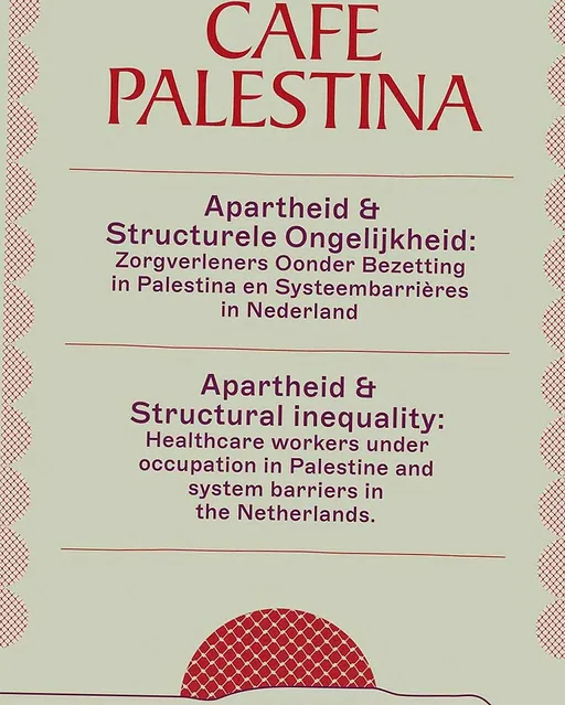 Café Palestina · Cinetol, Amsterdam · Sun, 4 Oct 2026