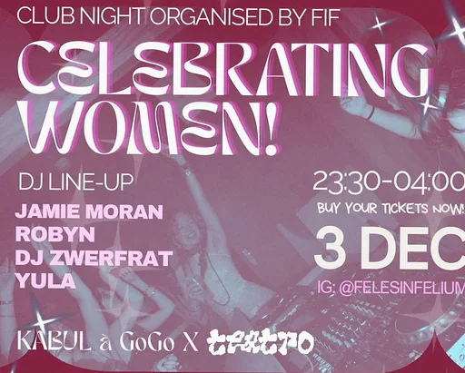 Celebrating Women! · KABUL à GoGo, Utrecht · do 3 dec 2026