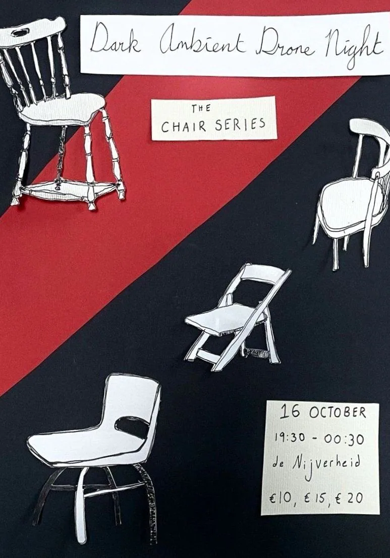 Chair Series – Dark Autumn Ambient Drone Night — background image